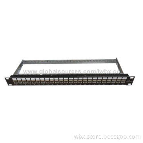 Cat.5e blank 24 ports patch panel